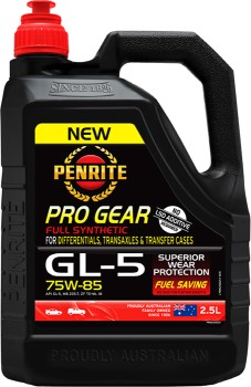 Penrite+Pro+Gear+GL5+75W85+2.5LT