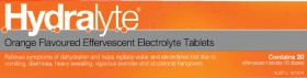 Hydralyte+Effervescent+Electrolyte+Orange+Tablets+20+Pack%2A