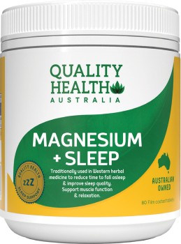 Quality-Health-Magnesium-Sleep-80-Tablets on sale