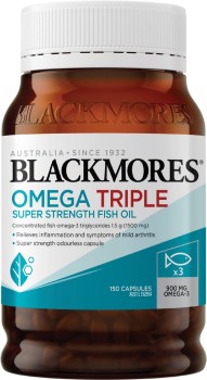 Blackmores-Omega-Triple-Super-Strength-Fish-Oil-150-Capsules on sale