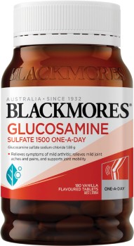 Blackmores+Glucosamine+Sulfate+1500+One-A-Day+180+Tablets%2A