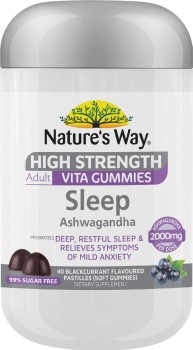 Nature%26rsquo%3Bs+Way+High+Strength+Adult+Vita+Gummies+Sleep+Ashwagandha+40+Pack%2A