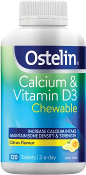 Ostelin-Calcium-Vitamin-D3-Chewables-120-Tablets on sale