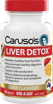 Carusos-Liver-Clear-Detox-30-Tablets on sale