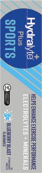 Hydralyte-Plus-Sports-Blueberry-Blast-Flavour-Effervescent-20-Tablets on sale