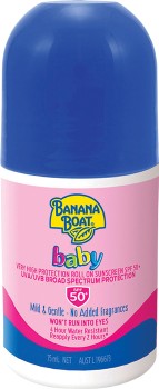 Banana-Boat-Baby-Roll-On-SPF50-75mL on sale