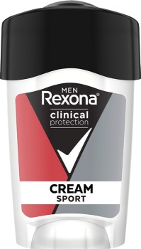 Rexona+Clinical+Antiperspirant+Cream+Sport+Deodorant+45mL