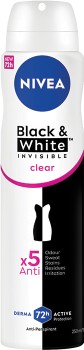 Nivea+Black+%26amp%3B+White+Invisible+Clear+Antiperspirant+Deodorant+250mL