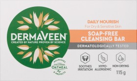DermaVeen+Daily+Nourish+Soap+Free+Cleansing+Bar+115g