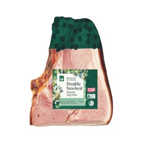 Woolworths-Double-Smoked-Quarter-Leg-Ham on sale