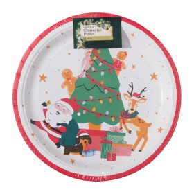 Christmas+Character+Plates+Pk+8