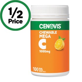 Cenovis+Mega+C+1000mg+Chewable+Tablets+Pk+100%7E