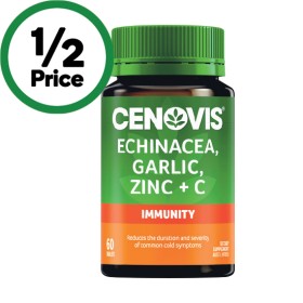 Cenovis-Echinacea-Garlic-Zinc-C-Tablets-Pk-60 on sale