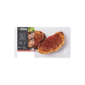 Woolworths+BBQ+Pork+Steaks+With+Sweet+%26amp%3B+Smokey+BBQ+Glaze+300g