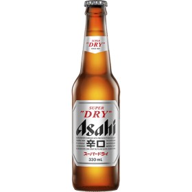Asahi-Super-Dry-Lager-Bottles-24x330mL on sale