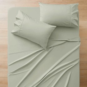 Carlson-Royale-600TC-Sheet-Set-Sage on sale