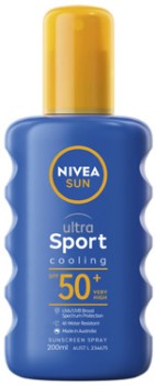 Nivea+Sun+Ultra+Sport+Cooling+Sunscreen+Spray+SPF50%2B+200mL%5E