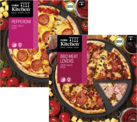 Coles+Kitchen+Pizza+395g-435g