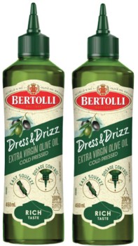 Bertolli-Dress-Drizz-Extra-Virgin-Olive-Oil-460mL on sale