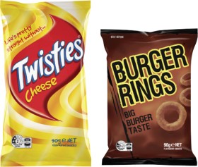 Twisties%2C+Burger+Rings+or+Cheetos+65g-90g