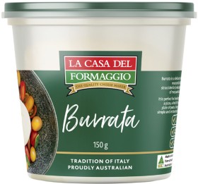 La-Casa-Del-Formaggio-Burrata-150g on sale
