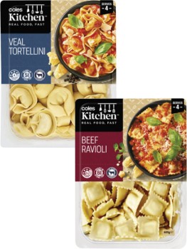Coles+Kitchen+Filled+Pasta+600g