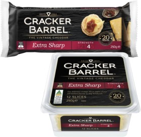 Cracker+Barrel+Cheese+Block+or+Slices+250g