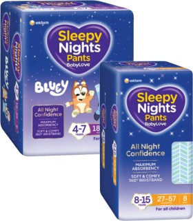 BabyLove+Sleepy+Night+Pants+8+Pack-12+Pack