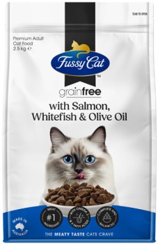 Fussy-Cat-Grainfree-Dry-Cat-Food-25kg on sale