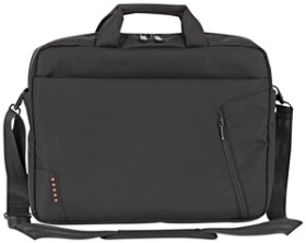 JBurrows-156-Laptop-Bag-with-External-Zip-Pocket-Black on sale