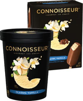 Connoisseur-Ice-Cream-1-Litre-Sticks-4-Pack-or-Mini-6-Pack-Selected-Varieties on sale