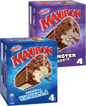 Peters-Maxibon-4-Pack-Selected-Varieties on sale
