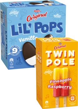 Peters+Original+Twin+Pole+8+Pack+or+Original+LiL%26rsquo%3B+Pops+9+Pack+Selected+Varieties