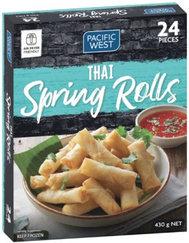 Pacific+West+Spring+Rolls+430g+Selected+Varieties