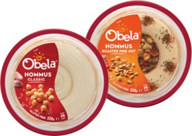 Obela-Hommus-Dip-220g-Red-Rock-Deli-Dip-Deli-Style-135g-Selected-Varieties on sale