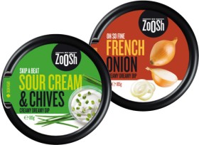 ZoOSh-Dip-185g-Selected-Varieties on sale