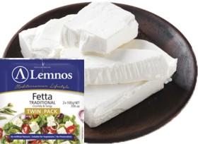 Lemnos-Fetta-Twin-Pack-2x100g-Selected-Varieties on sale