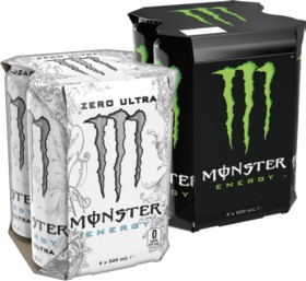 Monster+Energy+Drink+4x500mL+Selected+Varieties