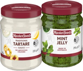 MasterFoods+Mint+Jelly+290g%2C+Tartare+Sauce+220g+or+Seafood+Cocktail+Sauce+260g
