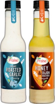 Praise-Dressing-250mL-Selected-Varieties on sale