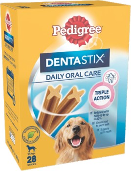 Pedigree-Dentastix-Daily-Oral-Care-28-Pack-Selected-Varieties on sale