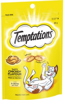 Temptations+Cat+Treats+85g+Selected+Varieties
