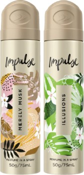 Impulse-Body-Spray-75mL-Selected-Varieties on sale