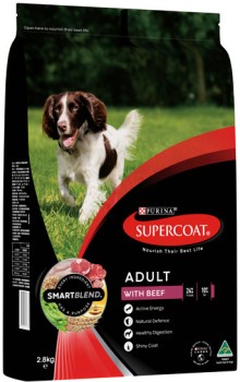 Supercoat-Smart-Blend-Dry-Dog-Food-2628kg-Selected-Varieties on sale