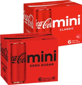 CocaCola-Sprite-or-Fanta-Mini-6x250mL-Selected-Varieties on sale