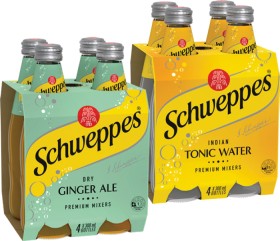 Schweppes-Mixers-4x300mL-Selected-Varieties on sale