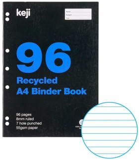 Keji+A4+96+Page+Binder+Book%5E