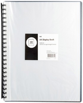 Keji-A4-20-Pocket-Display-Book on sale