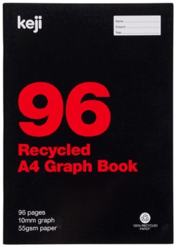 Keji-96-Page-10mm-Graph-Book on sale