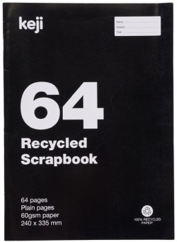 Keji-64-Page-60gsm-Scrapbook on sale